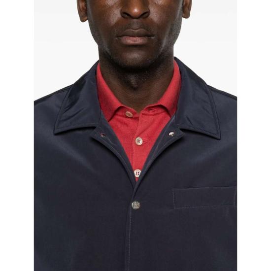  브루넬로 쿠치넬리 패딩 아우터웨어 다운 재킷 블루 - BRUNELLO CUCINELLI