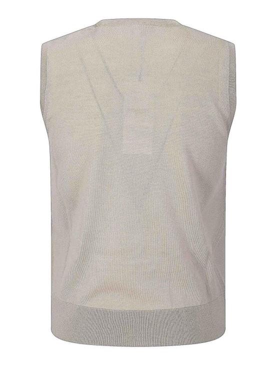 26SS 메종키츠네 민소매 티셔츠 PW00617KT11810450 Brown - MAISON KITSUNE