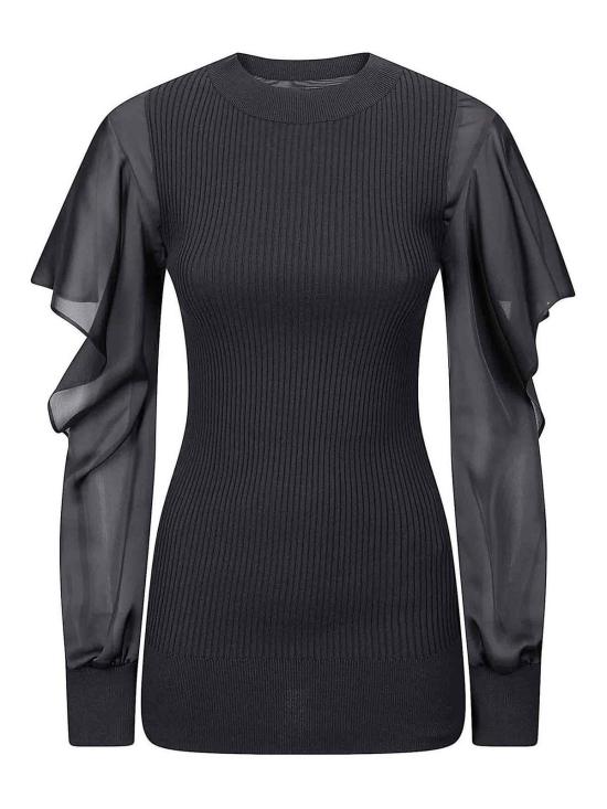 26SS 사카이 민소매 티셔츠 2608336001 Black