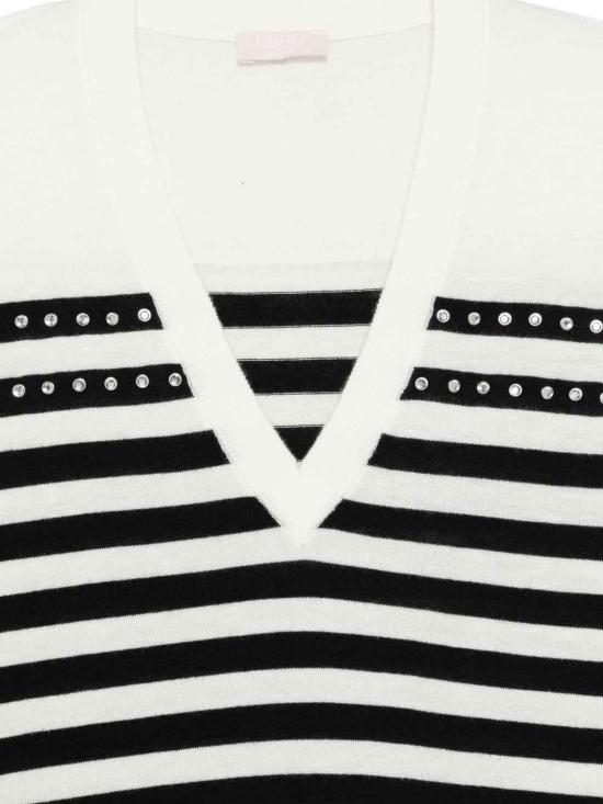 26SS 리우조 긴팔 티셔츠 WA6139MA16R03705 Black - LIU JO