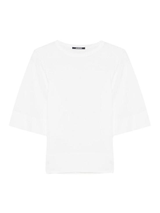 26SS 자크뮈스 반팔 티셔츠 TOW00876AK00305110 White