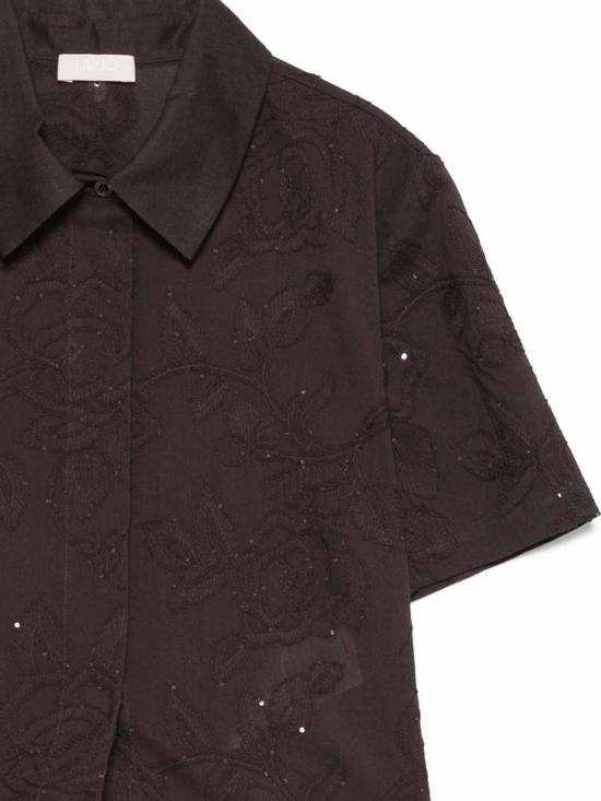 26SS 리우조 셔츠 WA6508T472AP9677 Brown - LIU JO