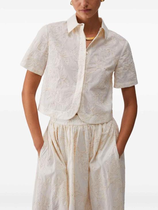 26SS 리우조 셔츠 WA6508T472AP9417 Beige - LIU JO