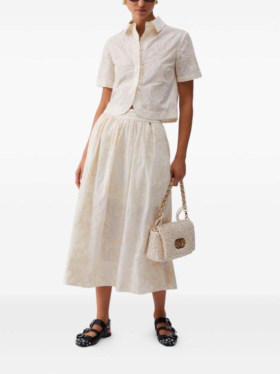 26SS 리우조 셔츠 WA6508T472AP9417 Beige - LIU JO