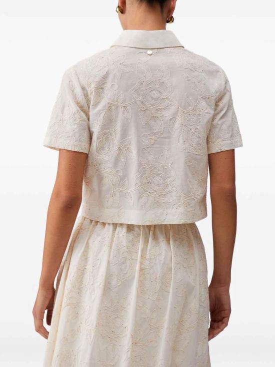 26SS 리우조 셔츠 WA6508T472AP9417 Beige - LIU JO