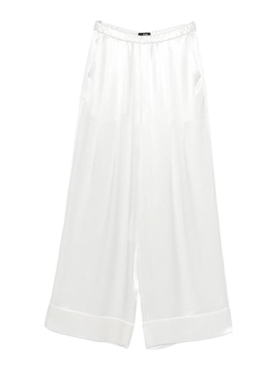 26SS 엘레 스트레이트 팬츠 SS260046BIANCO White