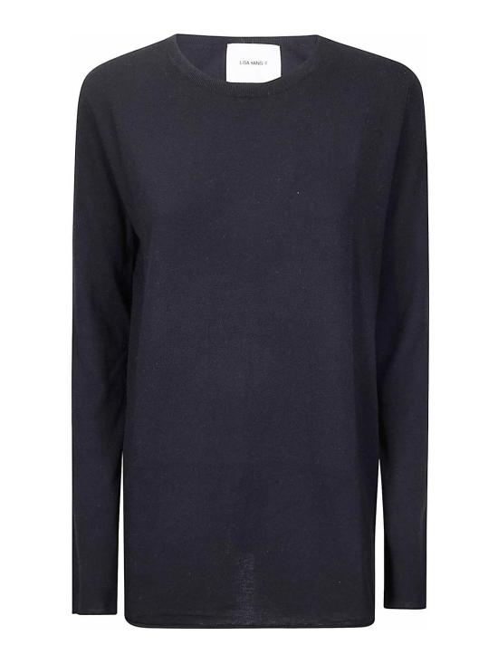 26SS 리사 양 긴팔 티셔츠 2025117OR Black