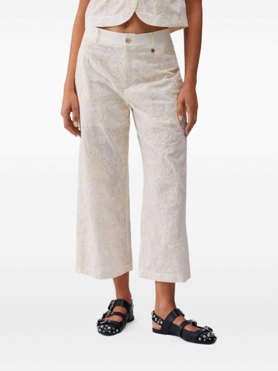 26SS 리우조 스트레이트 팬츠 WA6506T472AP9417 Beige - LIU JO