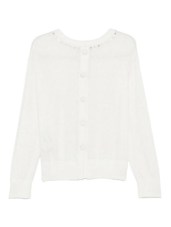 26SS 리우조 긴팔 티셔츠 WA6138MA16R10701 White - LIU JO