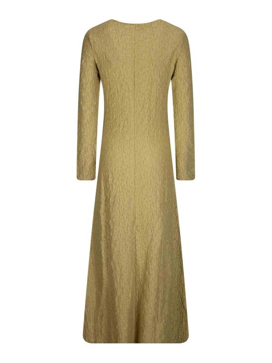 26SS 삼소앤삼소 롱 원피스 F26100059150318TCX Green - SAMSOE SAMSOE