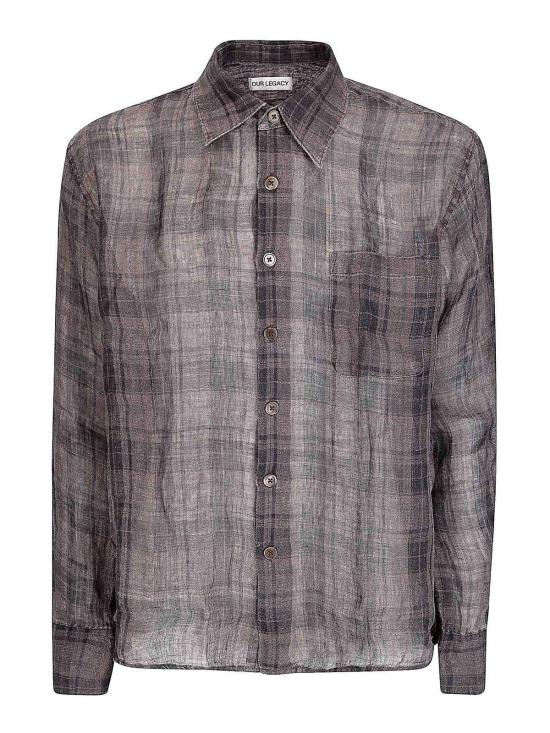 26SS 아워레가시 긴팔 셔츠 M2262APPENUMBRACK Black