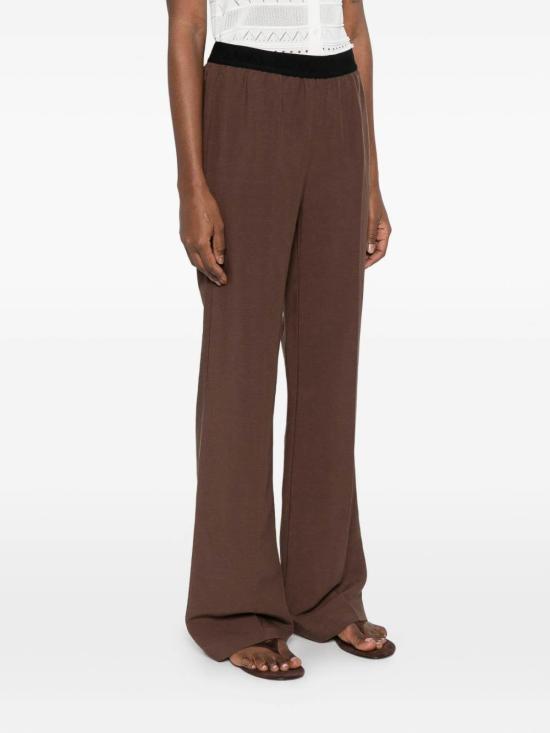 26SS 에르마노 피렌제 플레어 팬츠 D48EP030E32MFB2400725 Brown - ERMANNO FIRENZE