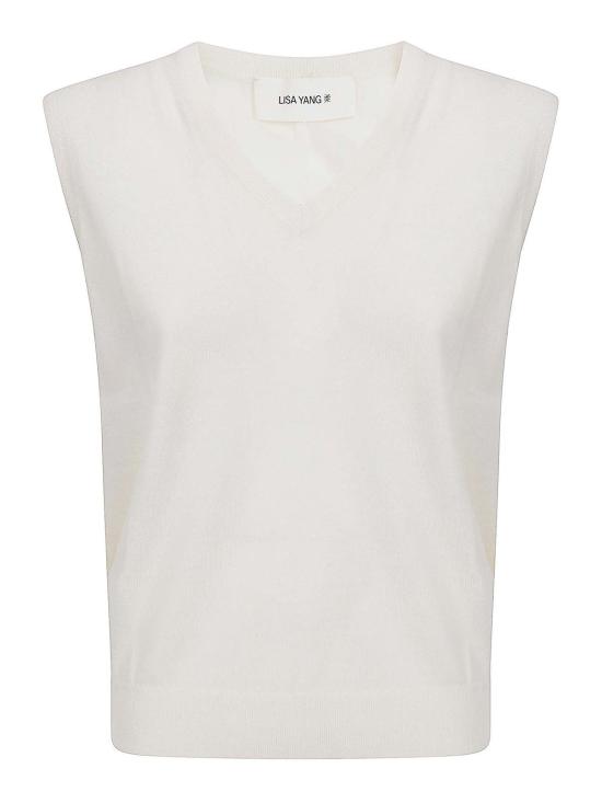 26SS 리사 양 민소매 티셔츠 2025379IV White