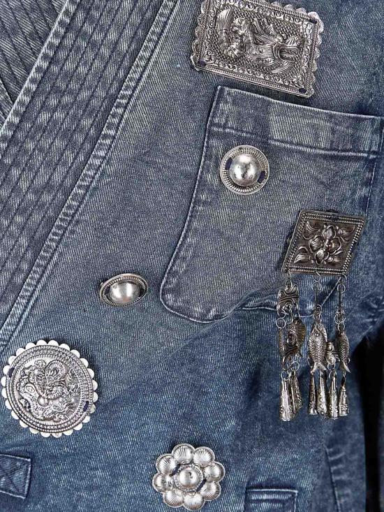 26SS 후이 데님 팬츠 HW21GD3584NAVYBLUE Dark Blue - HUI