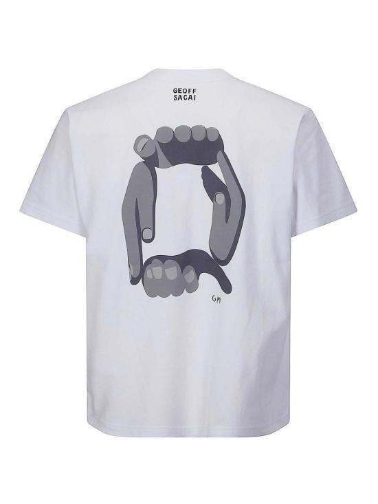 26SS 사카이 반팔 티셔츠 2601121S101 White - SACAI