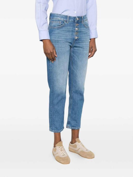 26SS 돈답 스트레이트 팬츠 DP268BDFE286DMR3DD800 Blue - DONDUP