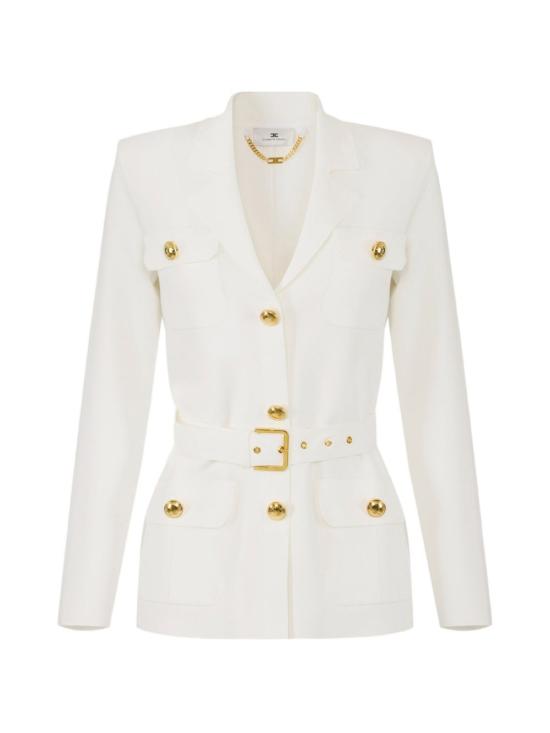 26SS 엘리자베타프랜치 수트 자켓 MK10B62E2 360 Ivory - ELISABETTA FRANCHI