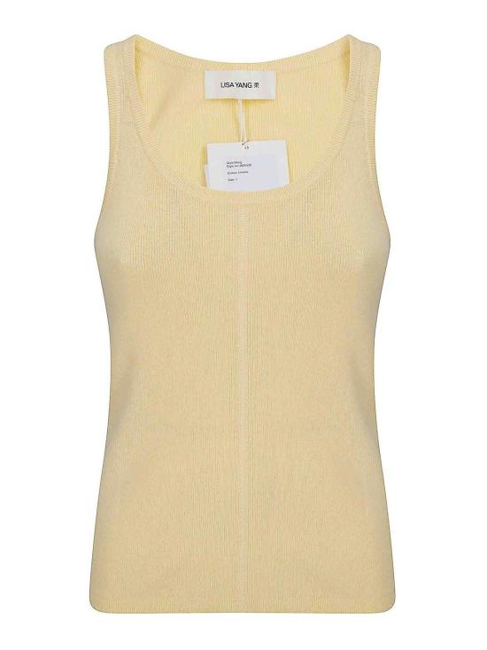 26SS 리사 양 민소매 티셔츠 2025330IL Yellow