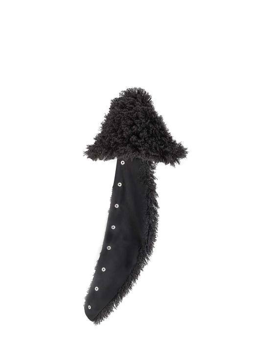 25FW 에브로파 머플러/스카프 TEDDYSCARFBLACK Black - EVROPA