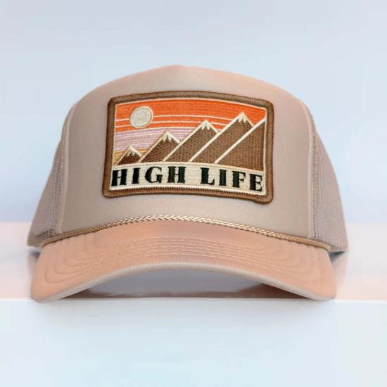  Port Sandz 모자 포트샌즈 하이라이프 트러커 햇 탄