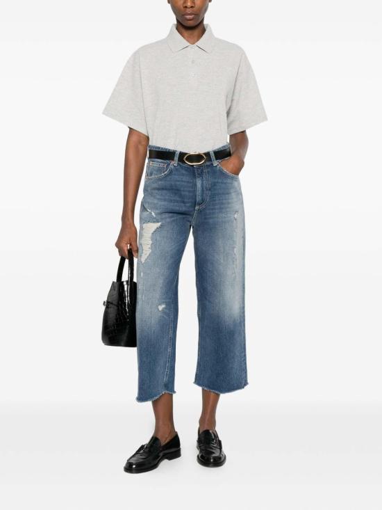 26SS 돈답 스트레이트 팬츠 DP770DFE286DMA8DD800 Blue - DONDUP