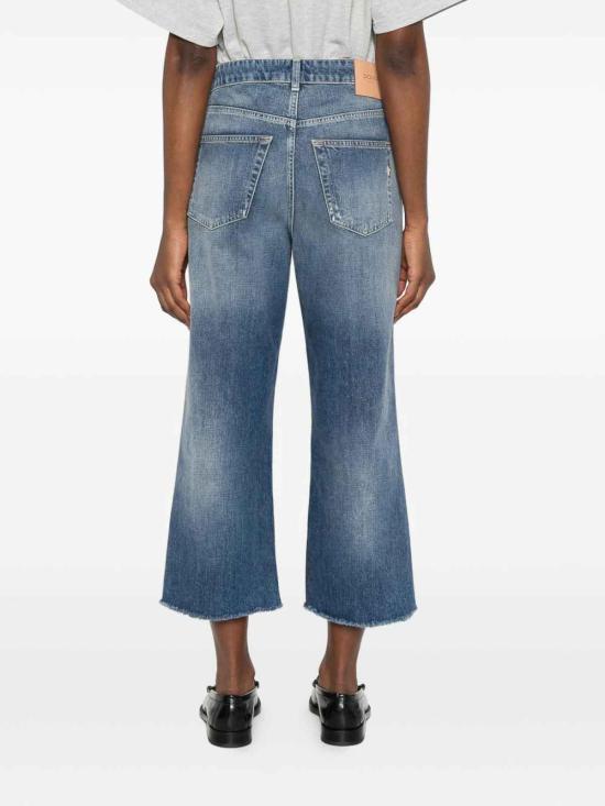 26SS 돈답 스트레이트 팬츠 DP770DFE286DMA8DD800 Blue - DONDUP