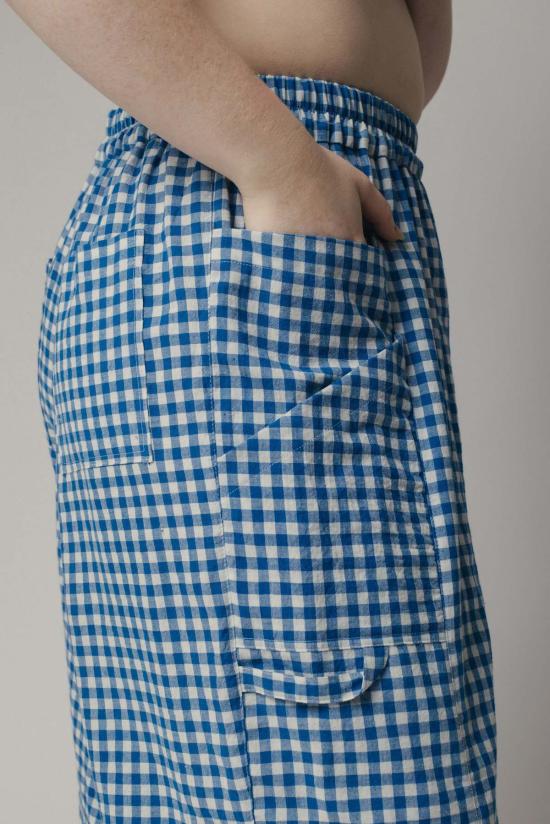  Pamut Apparel USA 크롭 팬츠 Pamut Apparel Usa 핸드우븐 코튼 가드너 팬츠 - OTHER BRANDS