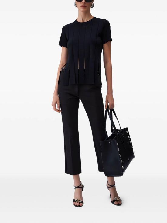 26SS 리우조 반팔 티셔츠 CA6110MS55N22222 Black - LIU JO