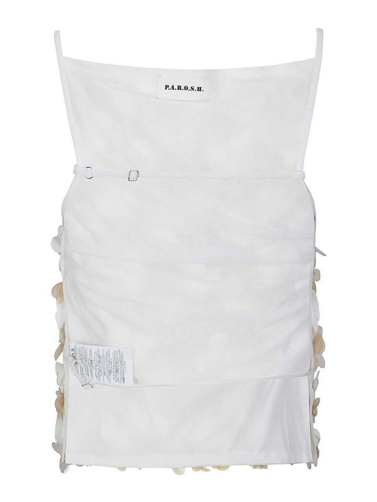 26SS 파로쉬 민소매 티셔츠 D311707GYM802 Cream - PAROSH