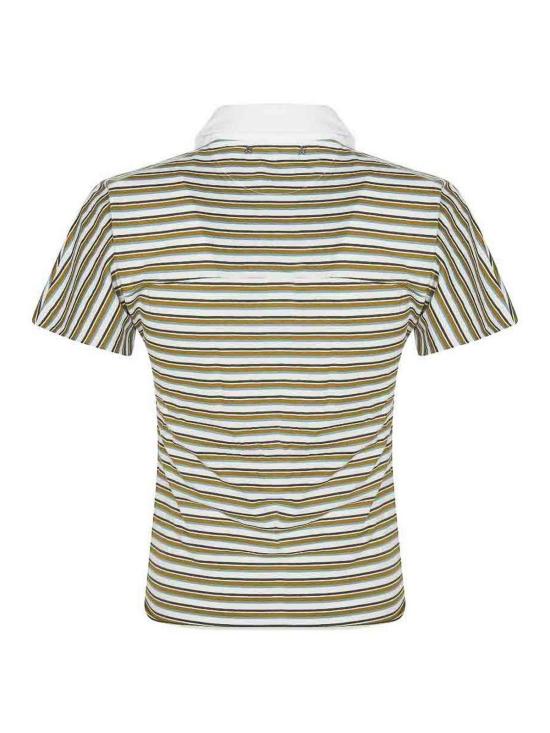 26SS 골든구스 폴로 티셔츠 GWP02189P00239012364 White - GOLDEN GOOSE