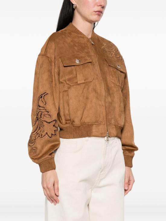 26SS 에르마노 피렌제 자켓 D48ED027 E92MFA18 Marrone chiaro - ERMANNO FIRENZE