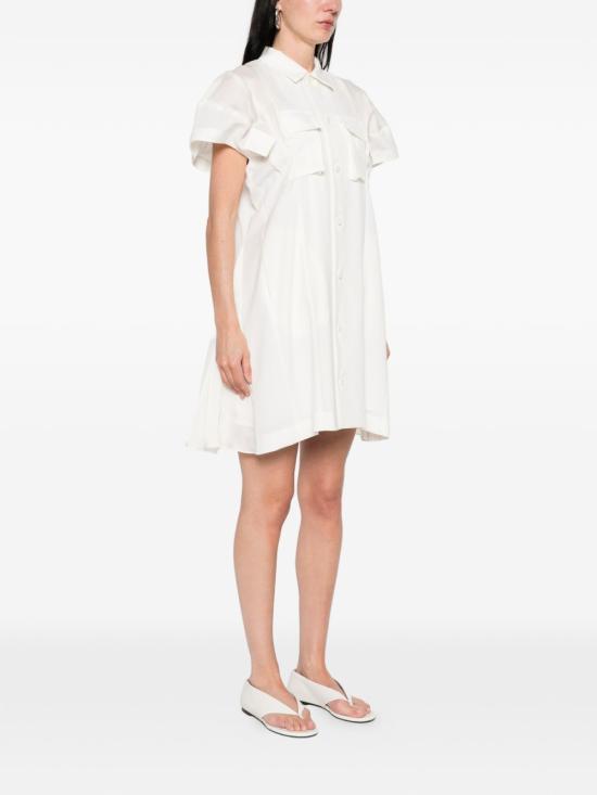 26SS 사카이 롱 원피스 26 08427 151 White - SACAI