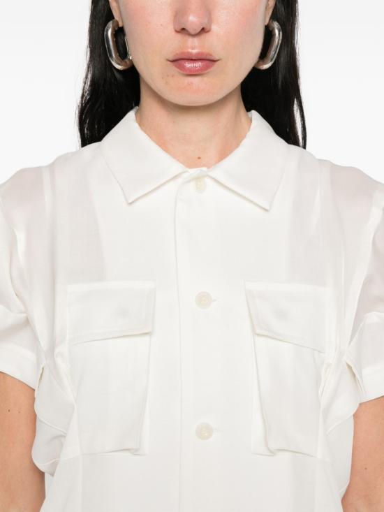 26SS 사카이 롱 원피스 26 08427 151 White - SACAI