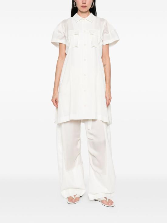 26SS 사카이 롱 원피스 26 08427 151 White - SACAI