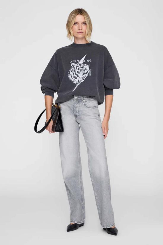  애니빙 스웨터 아니네 빙 마일스 스웨트셔츠 타이거 - ANINE BING