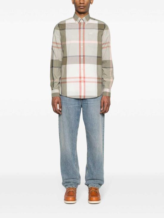 26SS 바버 긴팔 셔츠 MSH5071MSHTN24 Green - BARBOUR