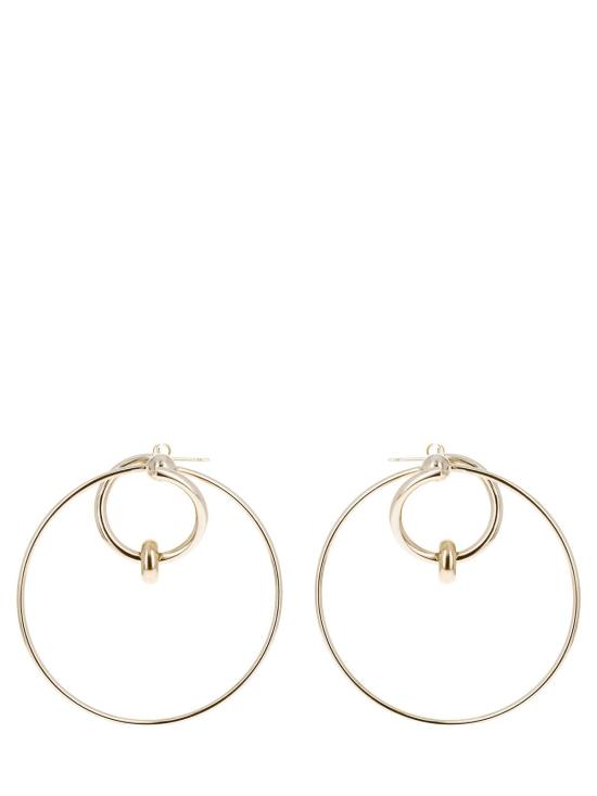 26SS 저스틴 클렌퀏 이어링 EVAEARRINGSGOLD Gold - JUSTINE CLENQUET