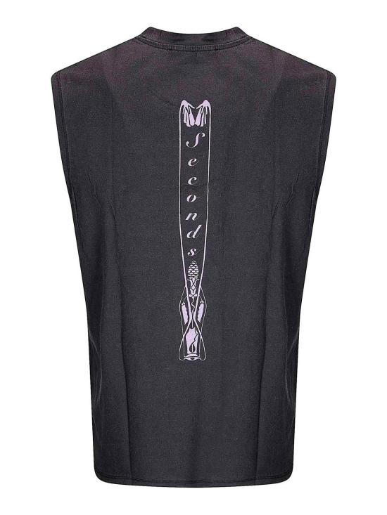 26SS 아워레가시 브리드 탱크 폴른 엔젤 프린트 M2266BFFANGELPRT Black - OUR LEGACY