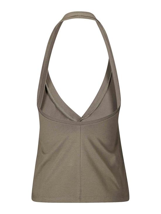 25SS 스테파노 모타리 민소매 티셔츠 U601032 Dark Green - STEFANO MORTARI