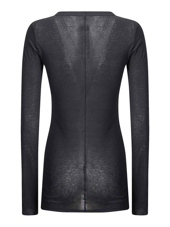 26SS 릭 오웬스 반팔 티셔츠 RP01F6202MR09 Black - RICK OWENS