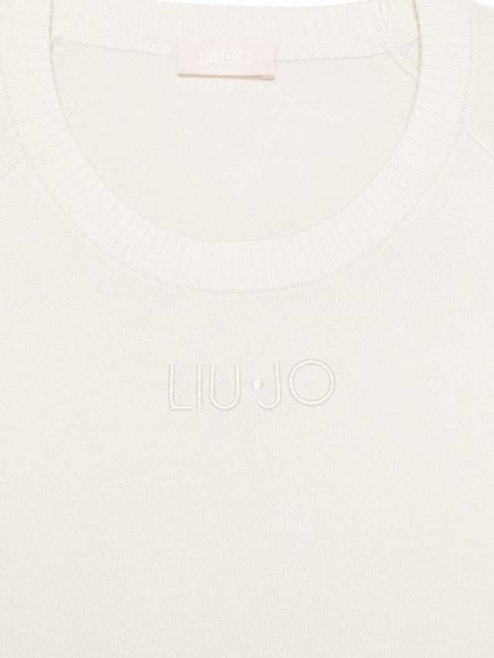 26SS 리우조 반팔 티셔츠 TA6006MS49ID6129 White - LIU JO