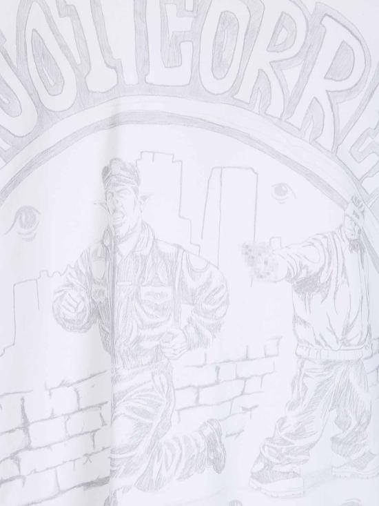 26SS 피디에프 반팔 티셔츠 DFM54029TF112 White - PDF