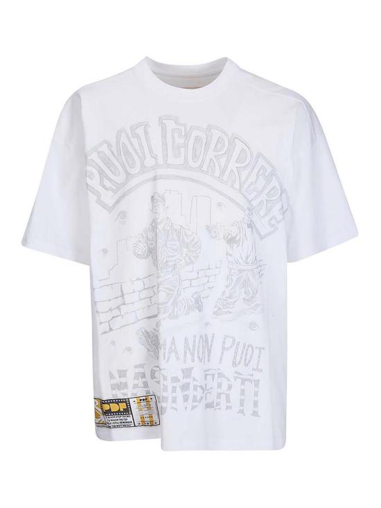 26SS 피디에프 반팔 티셔츠 DFM54029TF112 White