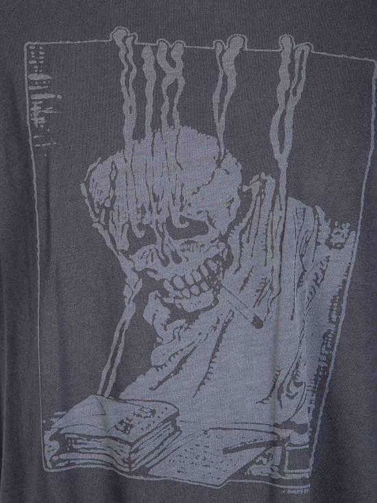 26SS 아워레가시 박스 티셔츠 앵그리 팬 메일 프린트 M2266BAARYFANMLPRT Black - OUR LEGACY