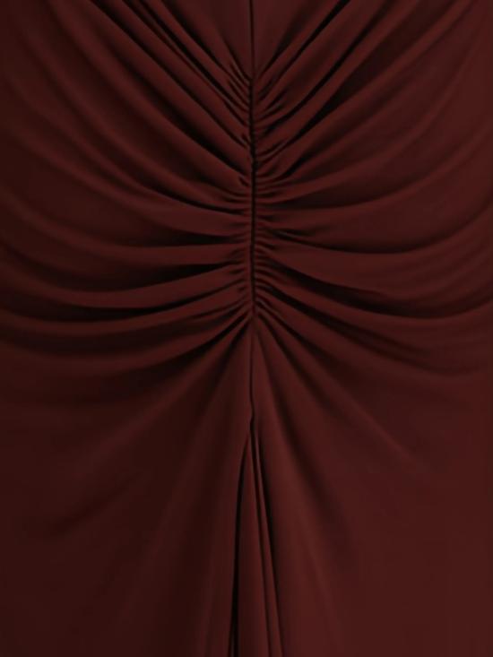 26SS 알라이아 미디 원피스 AA9R2870J090C 713 Brandy - ALAIA