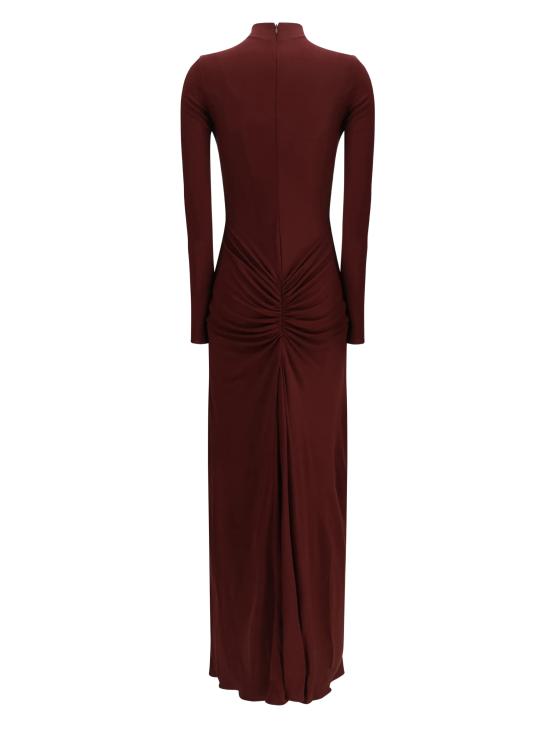 26SS 알라이아 미디 원피스 AA9R2870J090C 713 Brandy - ALAIA