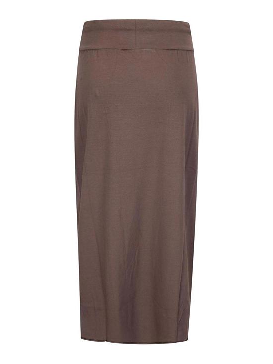 26SS 라보아트 미디 스커트 L962SG007000926S009 Brown - LABO.ART