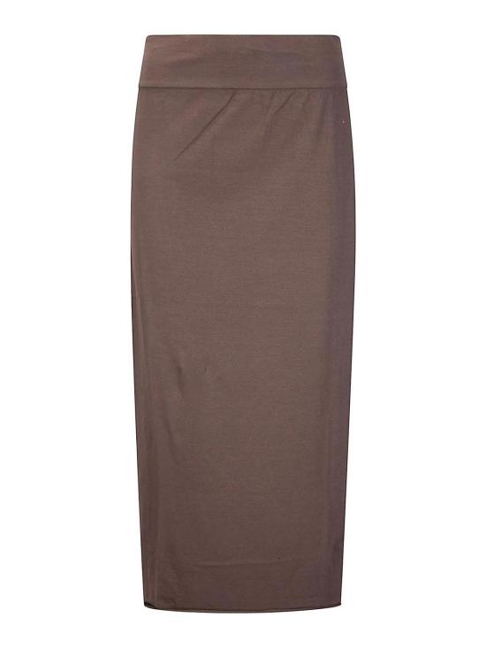 26SS 라보아트 미디 스커트 L962SG007000926S009 Brown