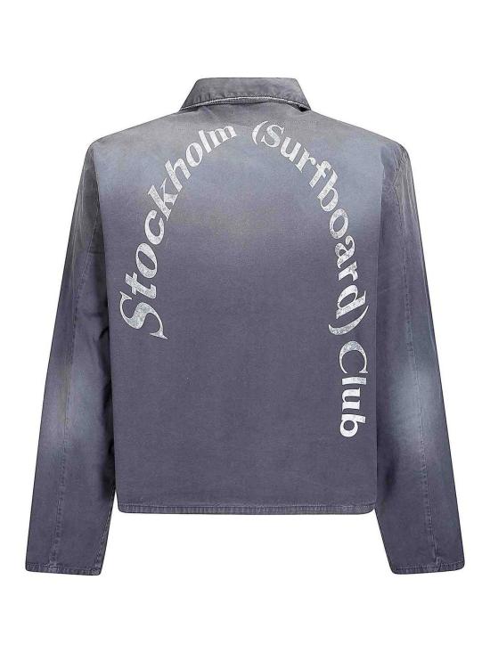 26SS 스톡홀름 서프보드 클럽 자켓 U3000249BLACK Black - STOCKHOLM SURFBOARD CLUB