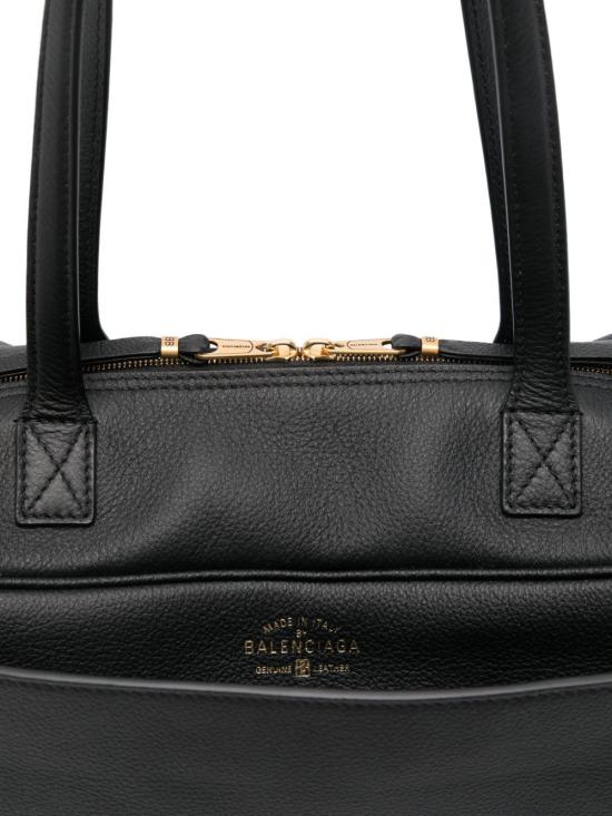 26SS 발렌시아가 캐리 미디움 볼링백 826425 2ABNQ1000 Black - BALENCIAGA